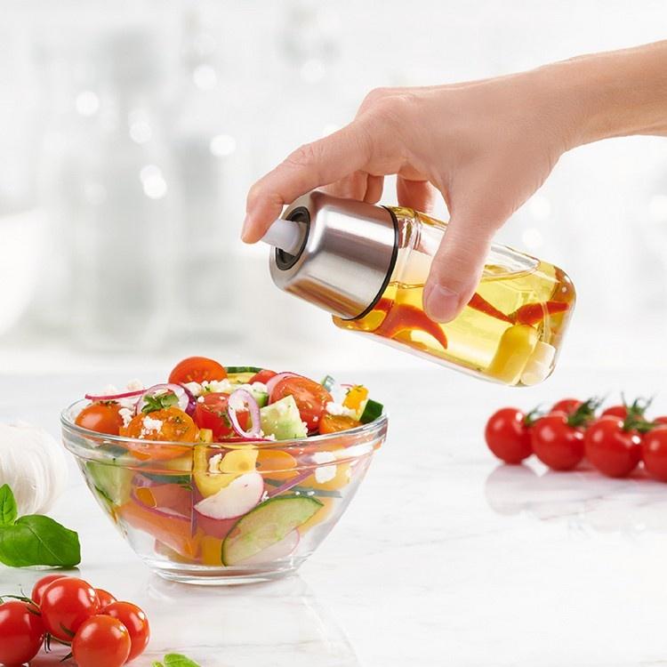 《Trudeau》氣壓式霧化噴油瓶(方180ml) | 噴霧式油瓶-細節圖5