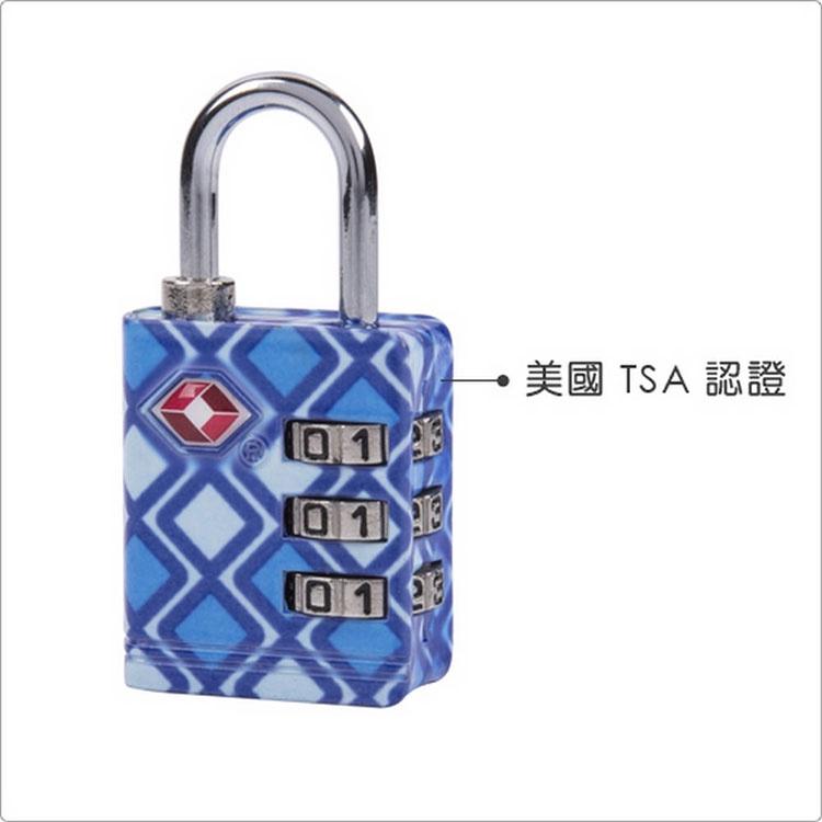 《TRAVELON》TSA三碼防盜密碼鎖(菱格) | 防盜鎖 安全鎖 行李箱鎖-細節圖3