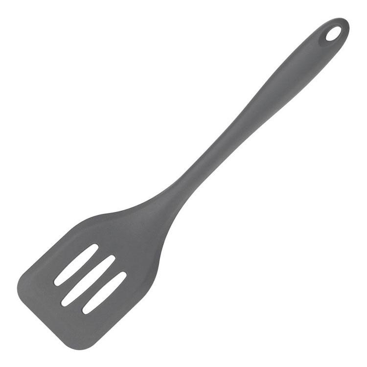 《KELA》矽膠濾油鍋鏟(灰29.5cm) | 炒菜鏟-細節圖2