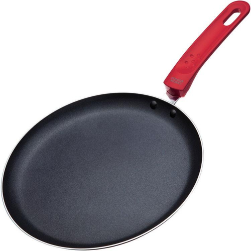 《Colourworks》可麗餅不沾平底鍋(紅23.5cm) | 平煎鍋