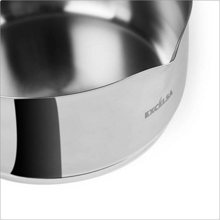 《EXCELSA》不鏽鋼牛奶鍋(1000ml) | 醬汁鍋 煮醬鍋 牛奶鍋-細節圖5