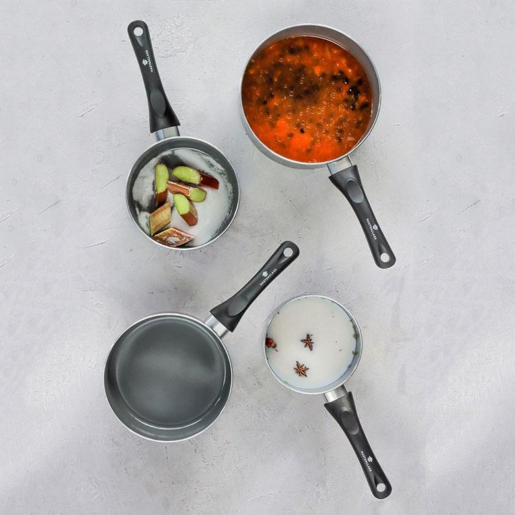 《MasterClass》Cantopan陶瓷不沾塗層牛奶鍋(14cm) | 醬汁鍋 煮醬鍋 牛奶鍋-細節圖4