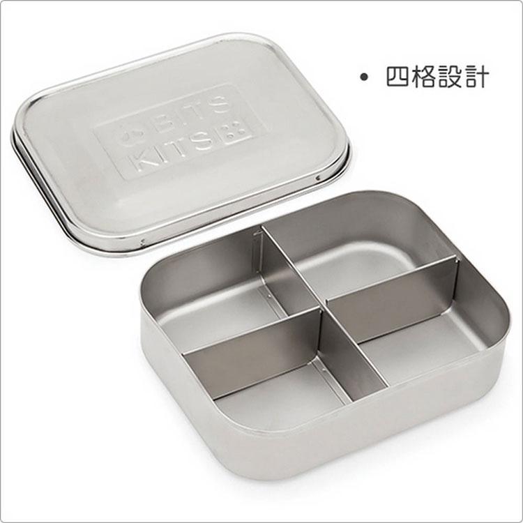 《FOX RUN》4格不鏽鋼餐盒(16cm) | 環保餐盒 保鮮盒 午餐盒 飯盒-細節圖5