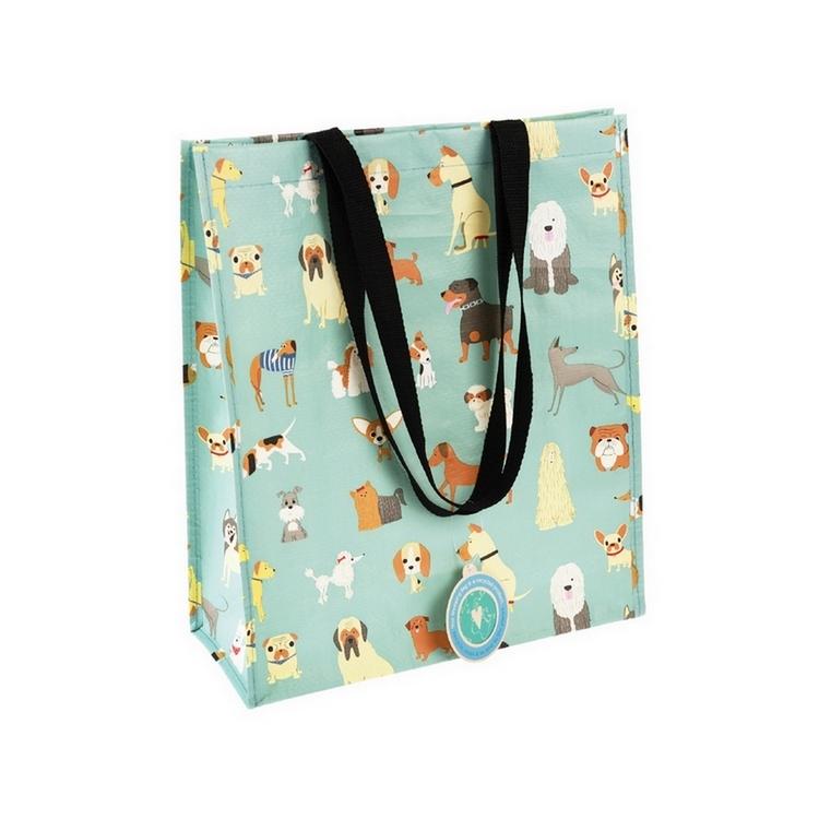 《Rex LONDON》環保購物袋(狗日常) | 購物袋 環保袋 收納袋 手提袋-細節圖2