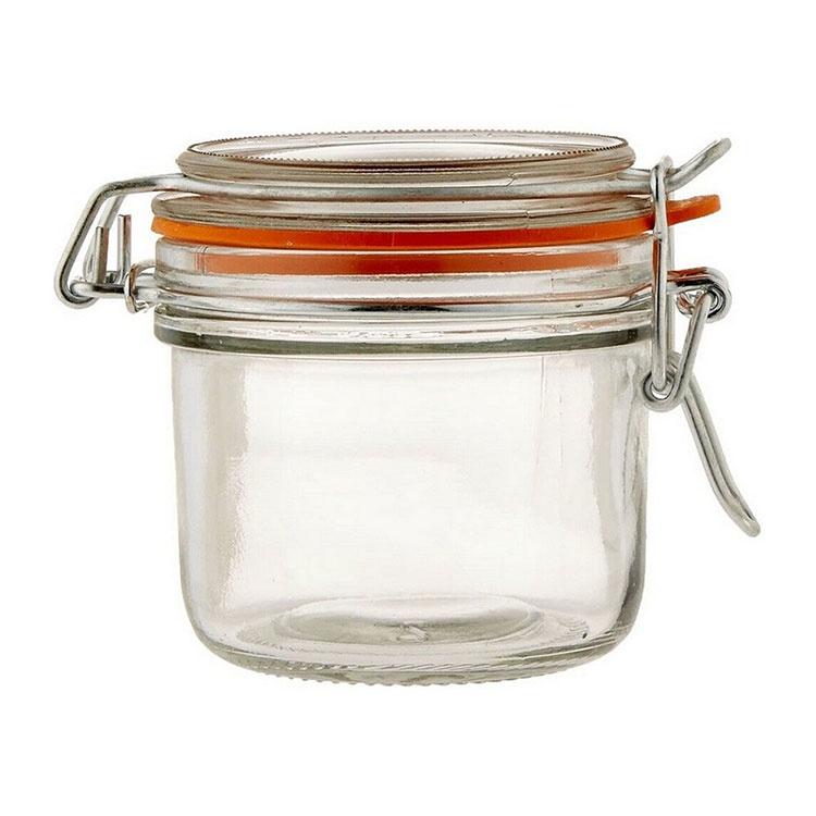 《Anchor Hocking》扣式玻璃密封罐(橘220ml) | 保鮮罐 咖啡罐 收納罐 零食罐 儲物罐-細節圖2