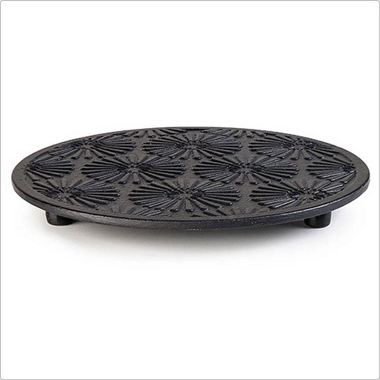 《ibili》圓形鑄鐵隔熱墊(花朵) | 桌墊 鍋墊 餐墊 耐熱墊 杯墊-細節圖4