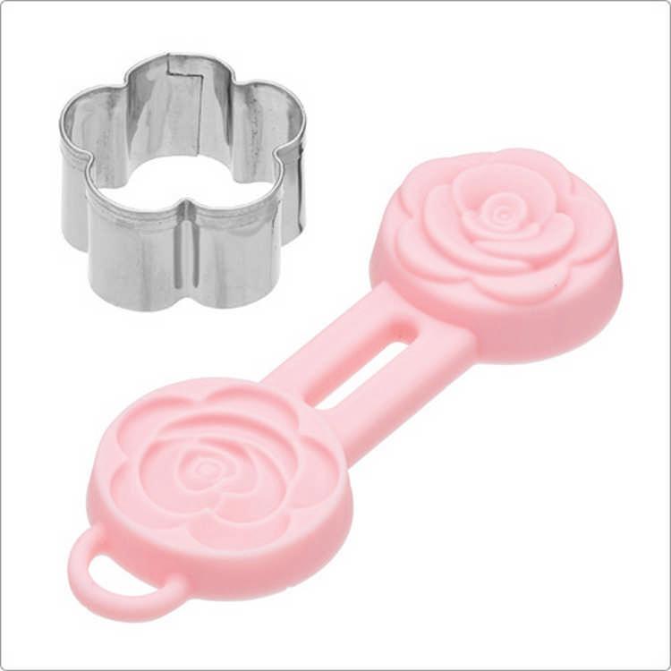 《Sweetly》翻糖切壓模2件(玫瑰) | 翻糖器具 烘焙用品-細節圖2
