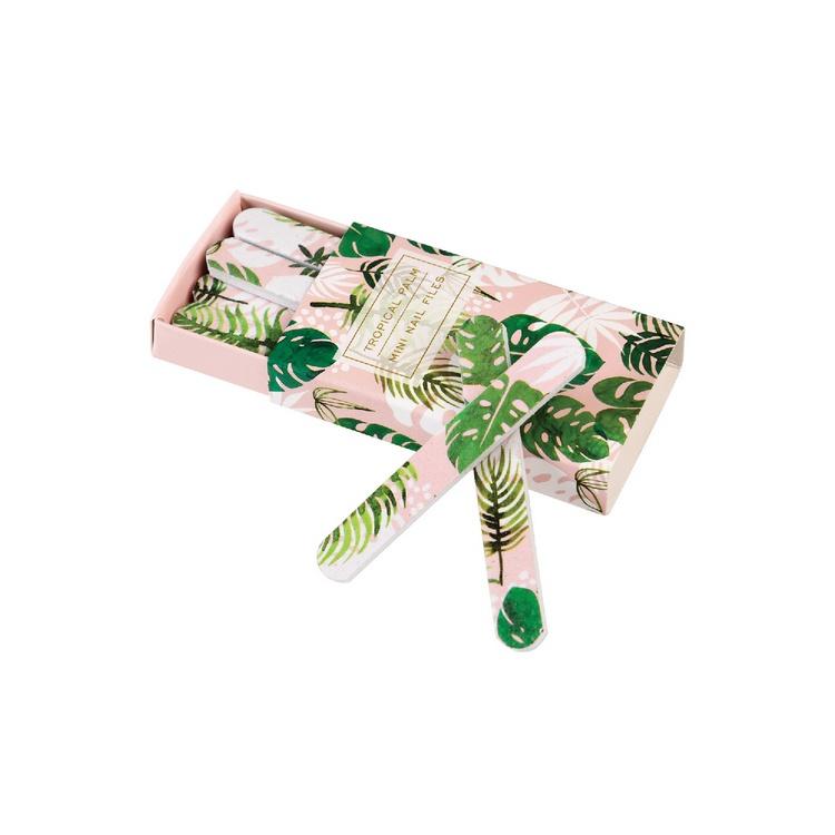 《Rex LONDON》迷你美甲銼刀12入(棕櫚葉) | 美甲修容組 指甲修容組-細節圖2