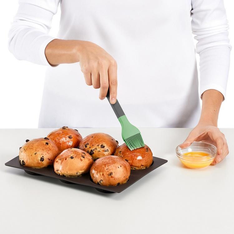 《LEKUE》矽膠醬料刷(草綠21cm) | 油刷 料理刷 烤肉刷-細節圖4