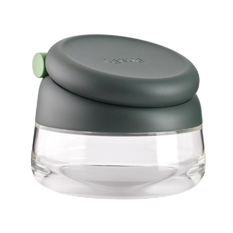 《LEKUE》Dressings附匙密封玻璃調味罐(綠500ml) | 調味瓶-細節圖2