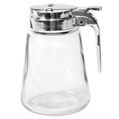 《Anchor Hocking》按壓式玻璃糖奶罐(325ml) | 奶盅 醬料杯 調味罐