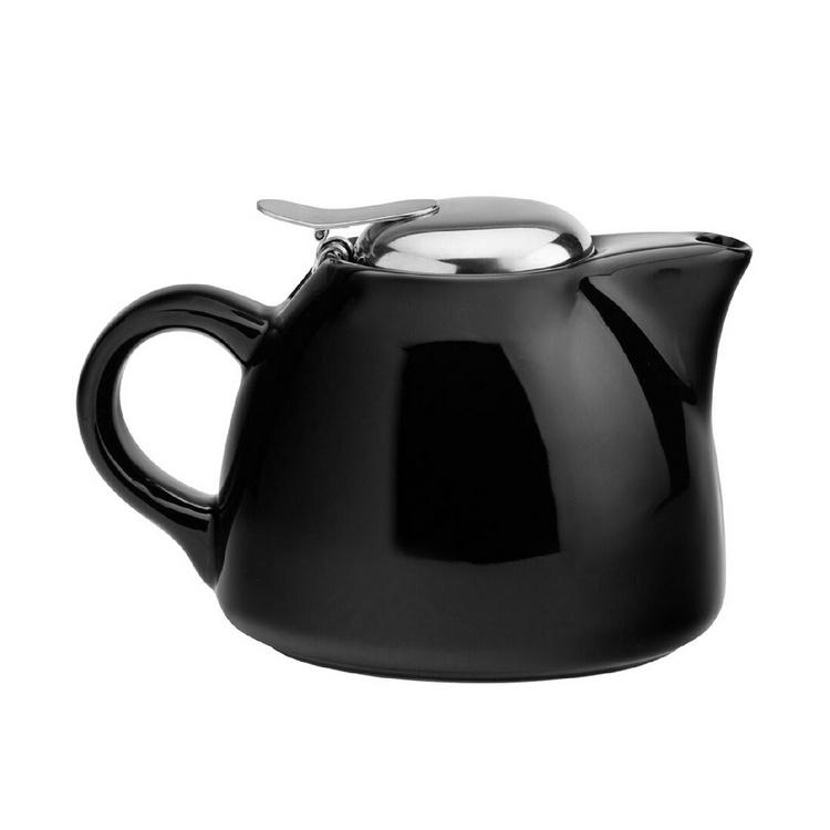 《Utopia》Barista瓷製濾茶壺(曜黑450ml) | 泡茶 下午茶 茶具-細節圖2