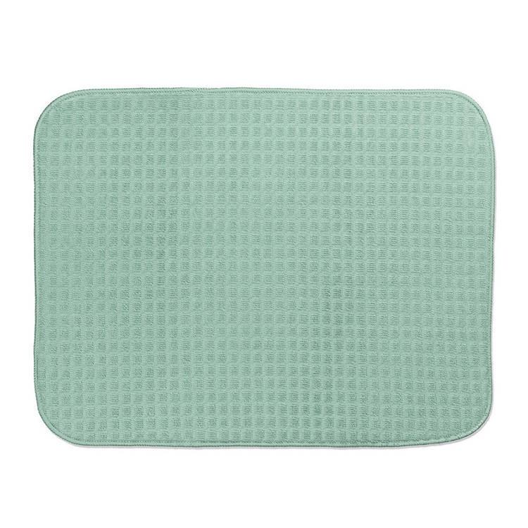 《KELA》碗盤吸水墊(薄荷綠50x38) | 餐具 洗碗 吸水布-細節圖2