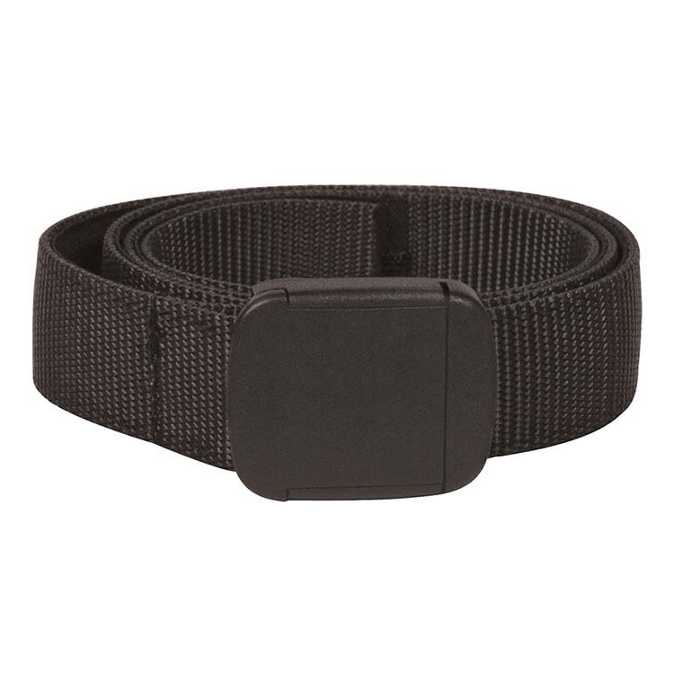 《TRAVELON》防搶暗袋皮帶(黑) | 腰帶 繫帶-細節圖2