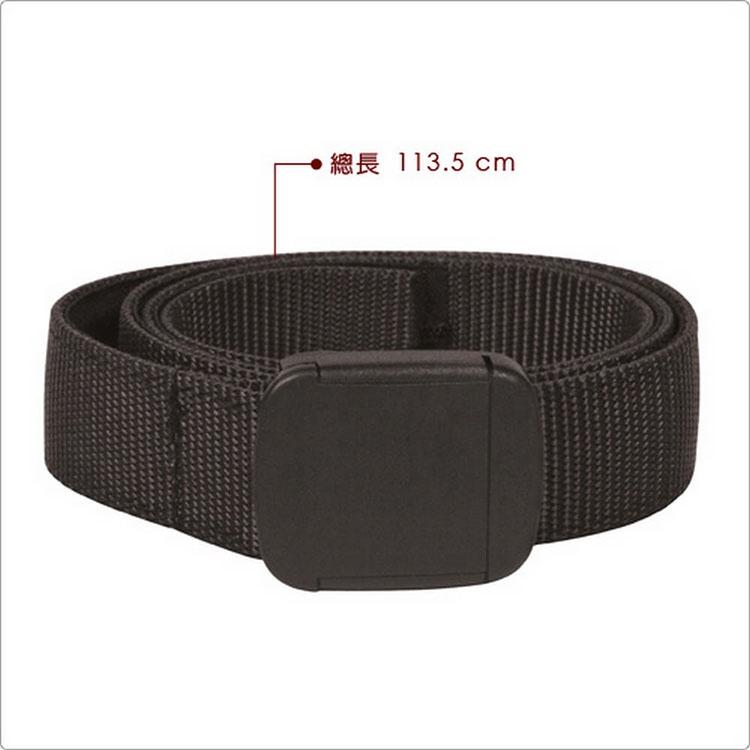 《TRAVELON》防搶暗袋皮帶(黑) | 腰帶 繫帶-細節圖3