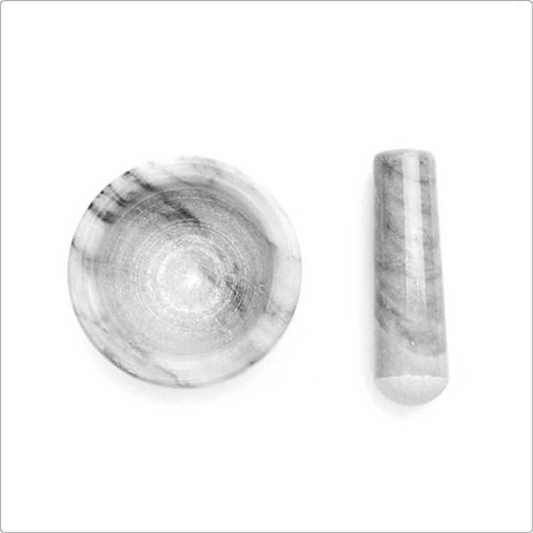 《FOX RUN》大理石磨搗組(白紋S) | 研磨缽 磨藥機 搗泥器 杵臼 搗缽-細節圖4