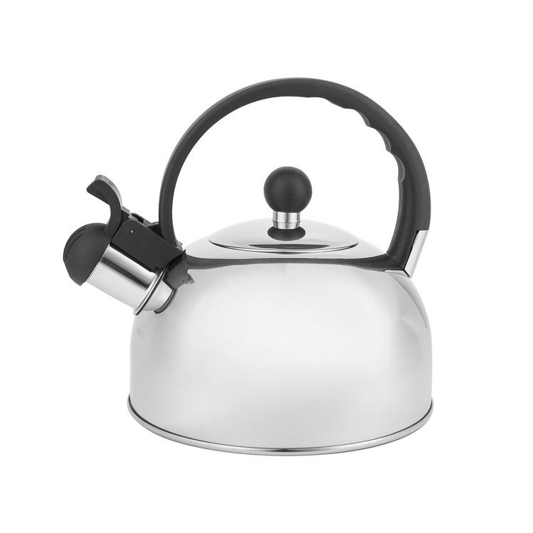 《La Cafetiere》不鏽鋼笛音壺(鏡亮銀1.3L) | 煮水壺 燒水壺-細節圖2