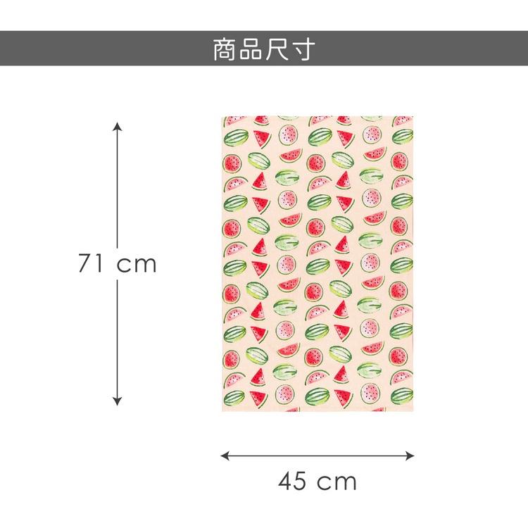 《NOW》純棉茶巾擦拭布2入(西瓜71cm) | 廚房抹布 清潔布 擦拭布-細節圖5