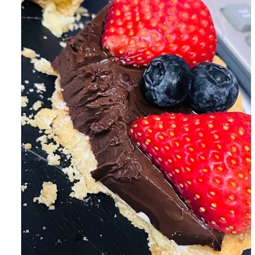 【想,吃什麼】70%生巧克力塔5吋-細節圖2