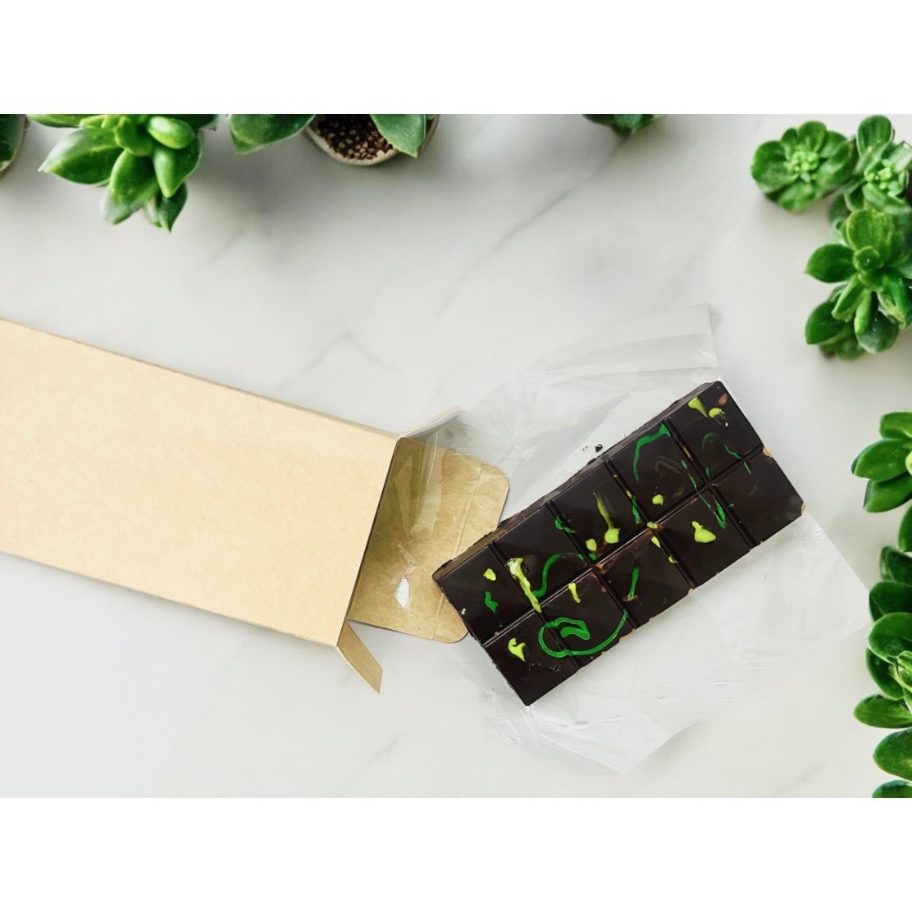 【想,吃什麼】開心果巧克力/花生巧克力（復刻杜拜巧克力）-細節圖3