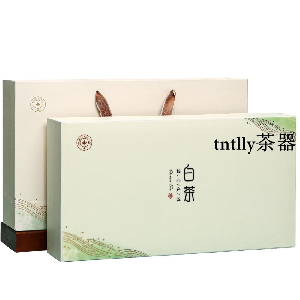 免運 茶罐 禮盒裝 茶葉禮盒空盒批發安吉白茶黃金芽茶葉包裝盒空禮盒一斤裝茶葉盒子-細節圖5