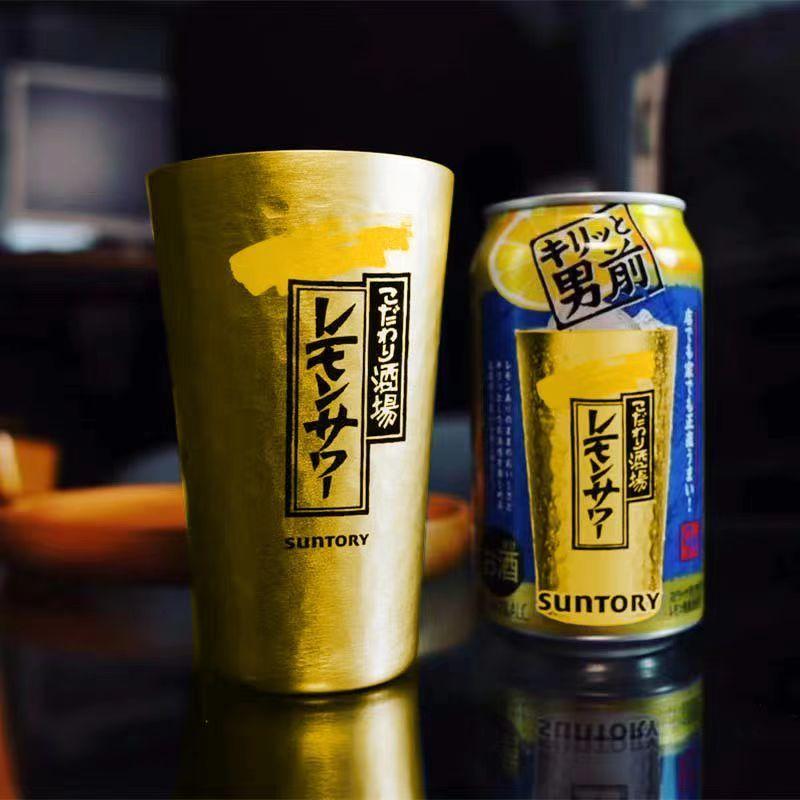 啤酒杯 鋁製酒杯 酒場 設計感啤酒杯 杯子 水杯 戶外鋁杯 制冷喝酒杯子 設計小眾精致定制杯子 製冷杯 tntty-細節圖5