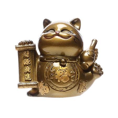 ☕茶寵 茶寵物迷你招財貓茶桌上的擺件沖水變色可養招財茶具創意茶玩擺設-細節圖5