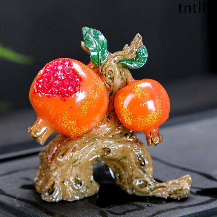 ☕茶具 抖音同款變色荔枝可養個性茶玩茶寵簡約創意擺件車用茶道茶具配件-細節圖5