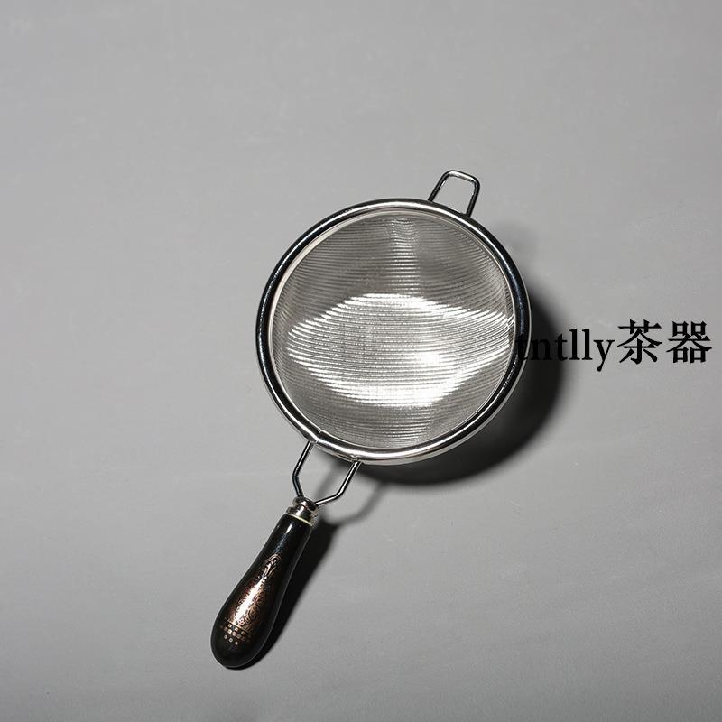 【現貨免運】日式304不銹鋼茶漏 泡茶渣杯濾網 功夫茶具漏茶隔茶過濾配件 德化茶具-細節圖7