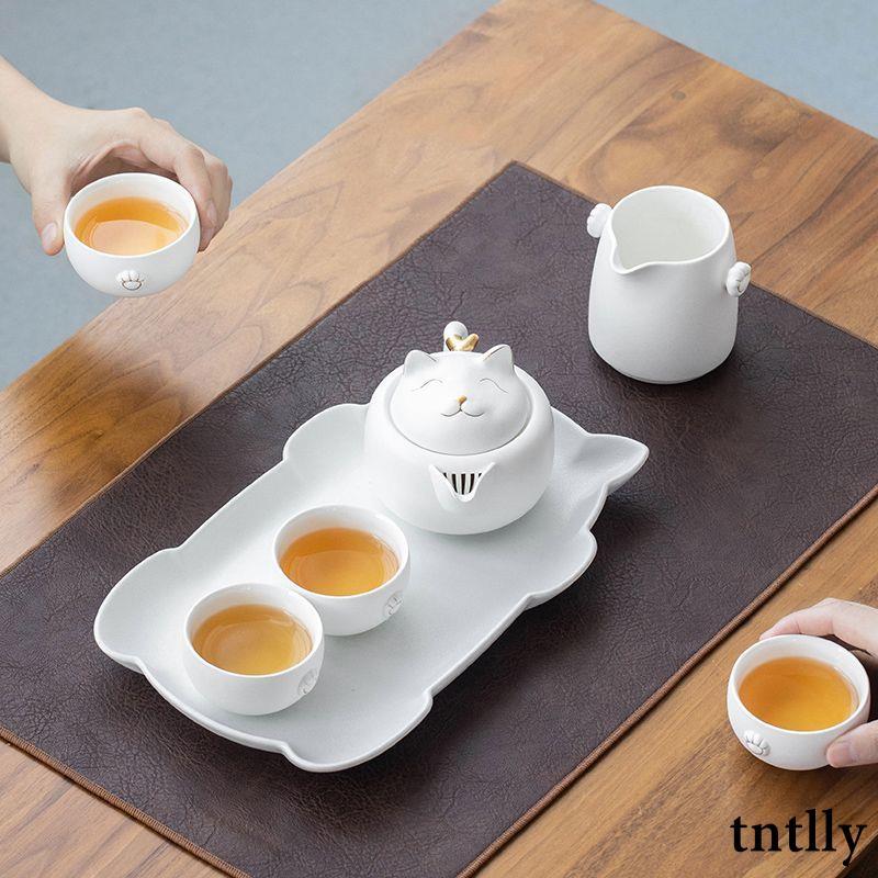 ☕皮革茶席 茶旗 防水高端茶具 桌旗 茶盤墊席 禪意新中式長條桌布茶道干泡墊-細節圖6