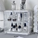 ❦現貨速發❦ 壓克力化妝品收納 高級感 香水收納櫃 防塵化妝品收納盒 香水收納盒 居家收納櫃 保養品收納櫃 收納盒-規格圖9