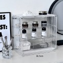 ❦現貨速發❦ 壓克力化妝品收納 高級感 香水收納櫃 防塵化妝品收納盒 香水收納盒 居家收納櫃 保養品收納櫃 收納盒-規格圖9