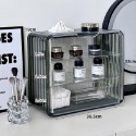 ❦現貨速發❦ 壓克力化妝品收納 高級感 香水收納櫃 防塵化妝品收納盒 香水收納盒 居家收納櫃 保養品收納櫃 收納盒-規格圖9