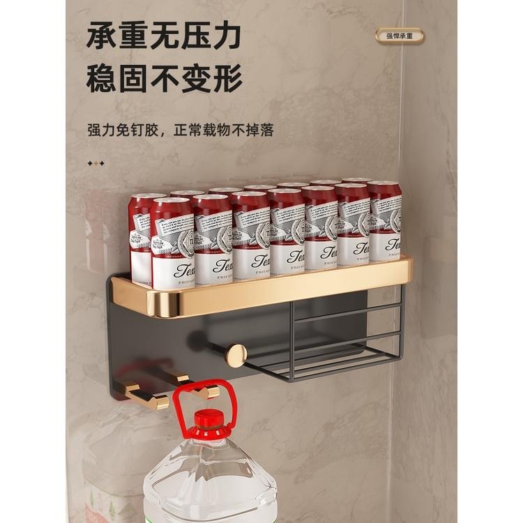 浴室置物架 衛生間置物架 免打孔 吹風機架子浴室收納架 洗手間壁掛式牆上廁所 紙巾收納架 置物架 收納架-細節圖4