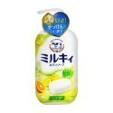 【日本原裝進口 台灣現貨】日本牛乳石鹼 550ML 牛乳石鹼 牛乳精華沐浴乳 Bouncia 美肌 滋潤沐浴乳 沐浴乳-規格圖5