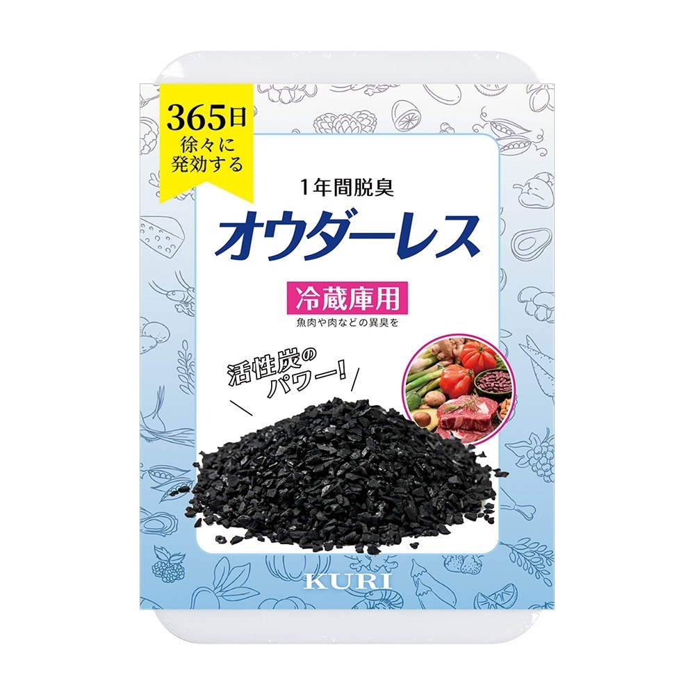 【日本原裝進口 台灣現貨】日本 白元 冰箱除臭 備長炭除臭 脫臭劑 除臭劑 活性炭 冷藏 冷凍 蔬果室用-規格圖4