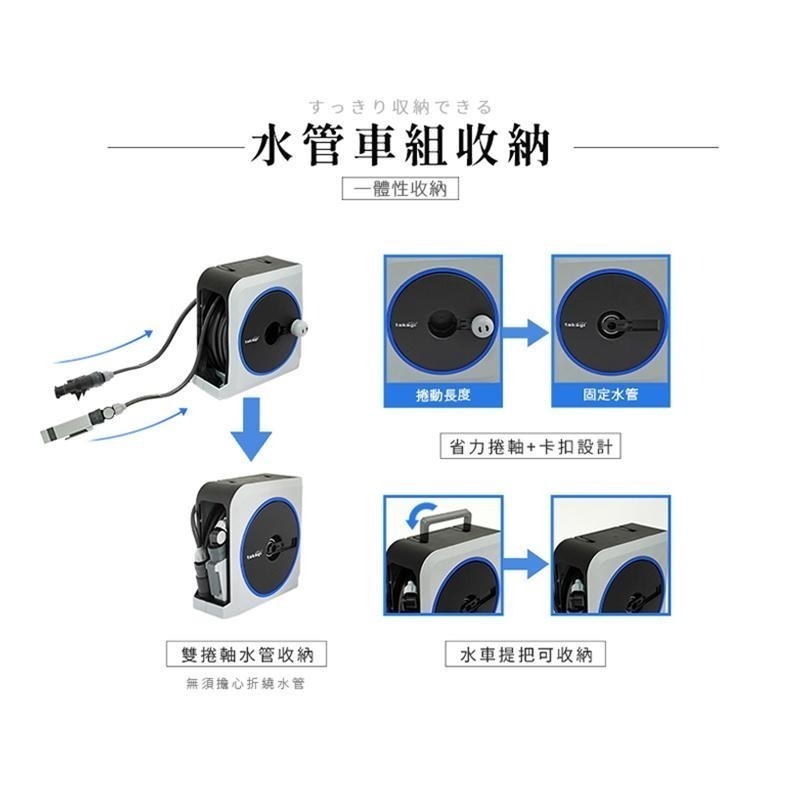 【日本原裝進口 台灣現貨】TAKAGI 輕巧水管組 RM1220GY RM1110GY 水管組 10米 20米 水管-細節圖5