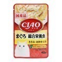 🇯🇵原裝正貨｜🇹🇼寄送 日本產 CIAO貓咪餐包 Ciao餐包 鰹魚 燒晚餐 燒餐包 巧餐包 貓用餐包 貓罐頭-規格圖9