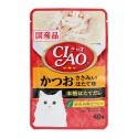 【日本原裝進口 台灣現貨】日本產 CIAO貓咪餐包 Ciao餐包 鰹魚 燒晚餐 燒餐包 巧餐包 貓用餐包 貓罐頭-規格圖9