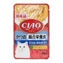 🇯🇵原裝正貨｜🇹🇼寄送 日本產 CIAO貓咪餐包 Ciao餐包 鰹魚 燒晚餐 燒餐包 巧餐包 貓用餐包 貓罐頭-規格圖9