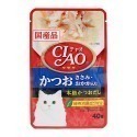 🇯🇵原裝正貨｜🇹🇼寄送 日本產 CIAO貓咪餐包 Ciao餐包 鰹魚 燒晚餐 燒餐包 巧餐包 貓用餐包 貓罐頭-規格圖9