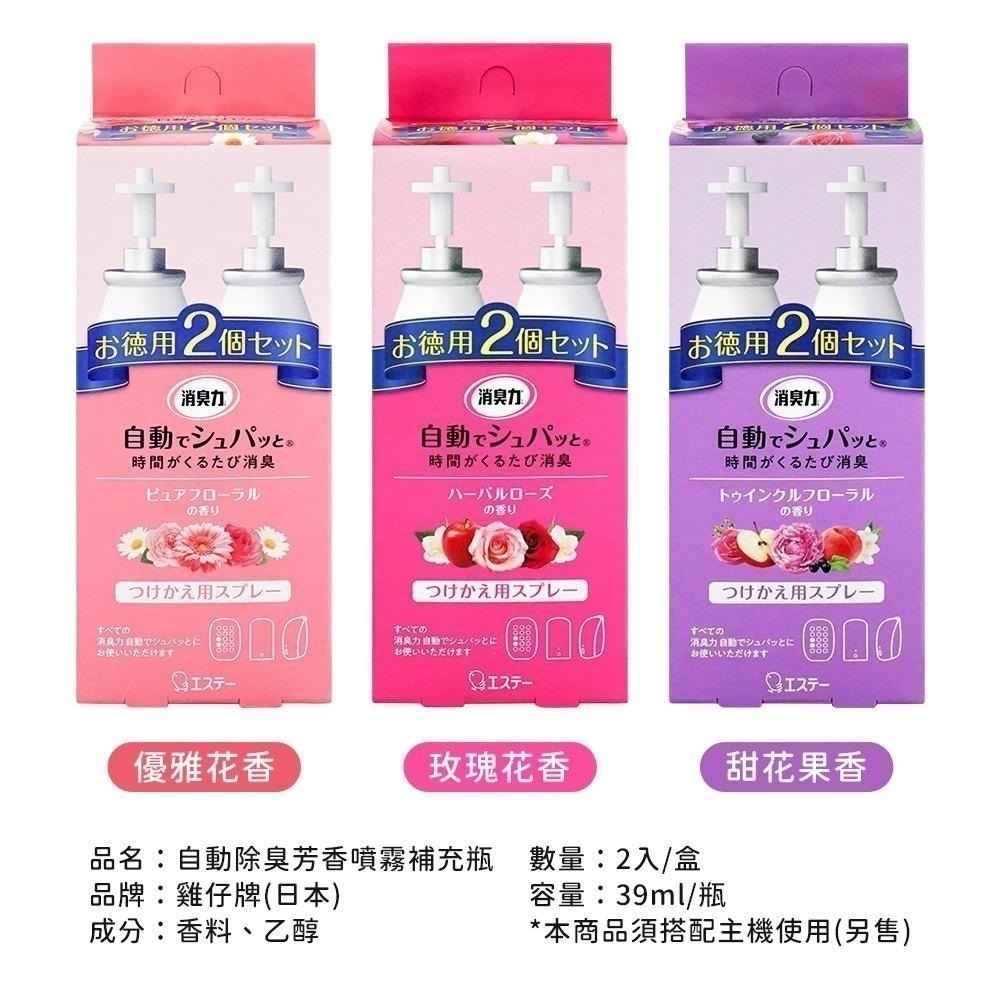 【日本原裝進口 台灣現貨】ST 雞仔牌 自動除臭芳香噴霧 定時自動除臭芳香噴霧 補充包 芳香 除臭 定時 消臭 香氛-細節圖6