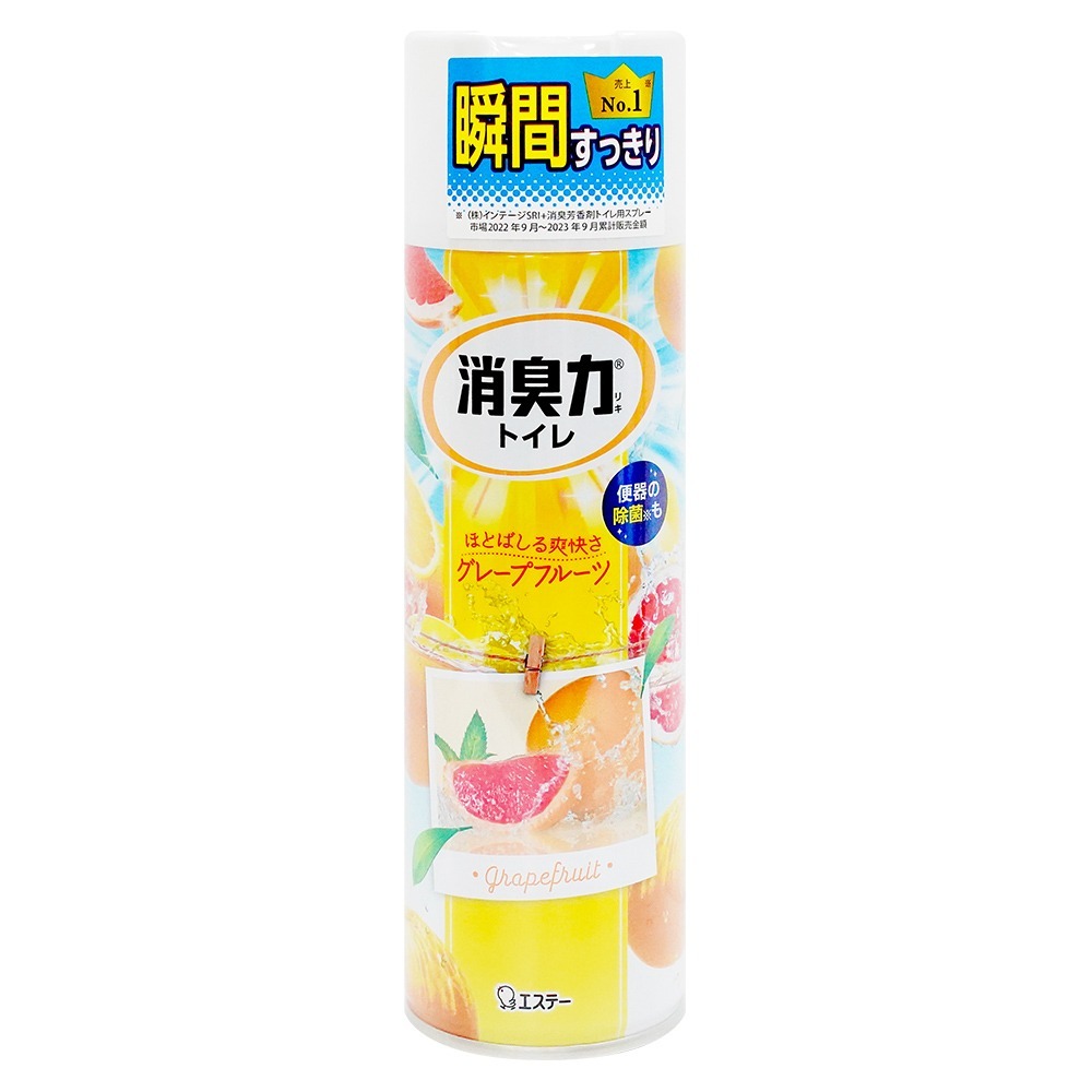 【日本原裝進口 台灣現貨】雞仔牌 ST 浴廁瞬間消臭力噴劑 365ML 廁所芳香噴霧 瞬間除臭 除臭噴霧 芳香噴霧 廁所-規格圖4