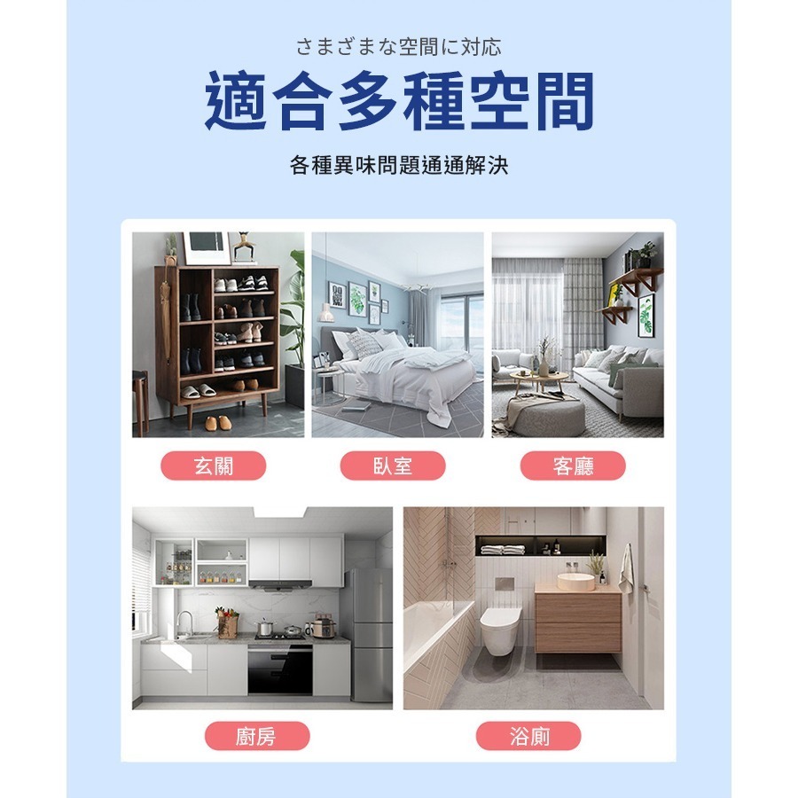 【台灣現貨 台灣出貨】日本 KURI 凈化去味魔盒 去除味劑 室內去除臭味神器 除味劑 香薰神器 防臭殺菌除異味-細節圖6