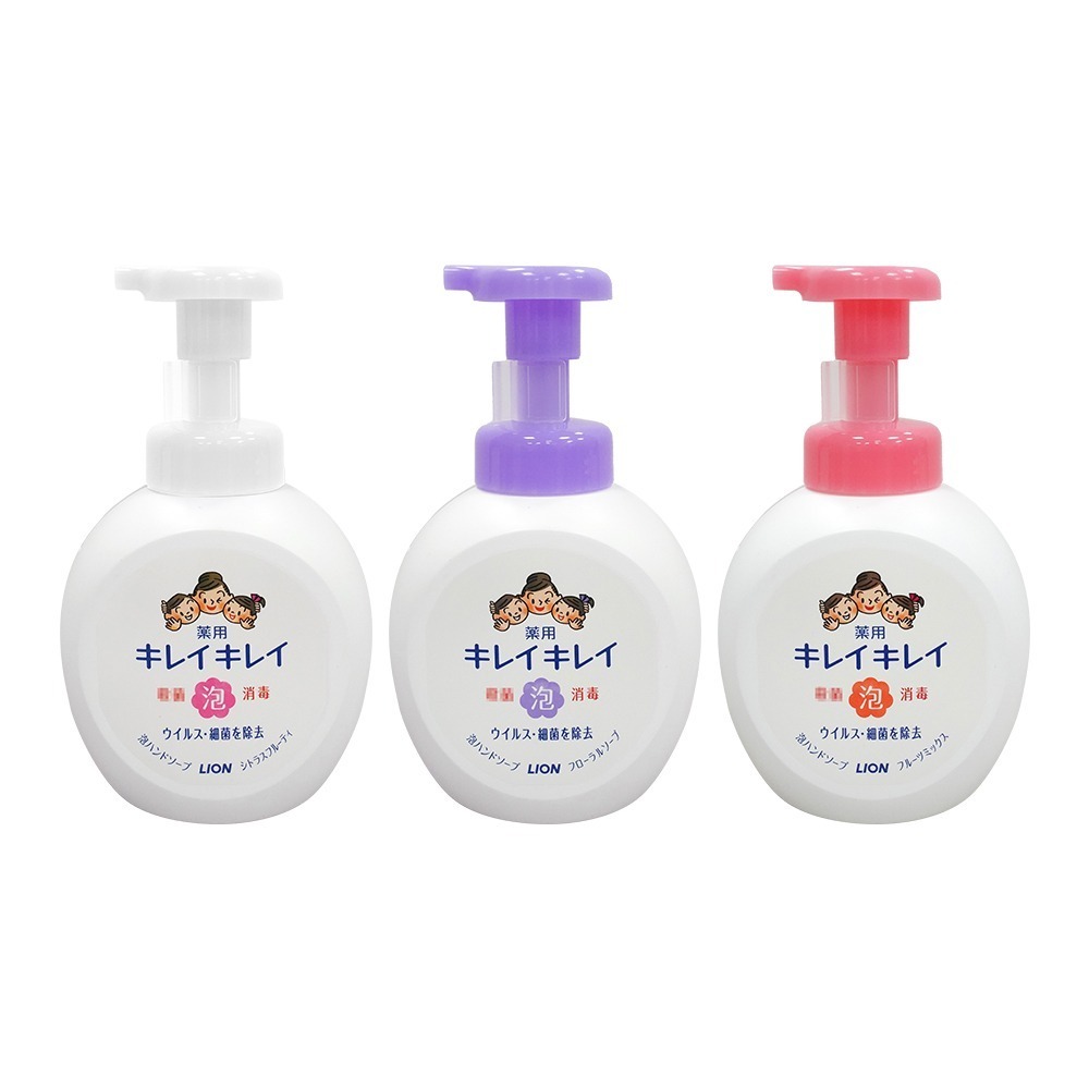 【日本原裝進口 台灣現貨】獅王趣淨泡沫洗手液 500ML 趣淨洗手慕斯 獅王洗手 泡沫洗手液 洗手慕斯 獅王洗手慕斯-細節圖2