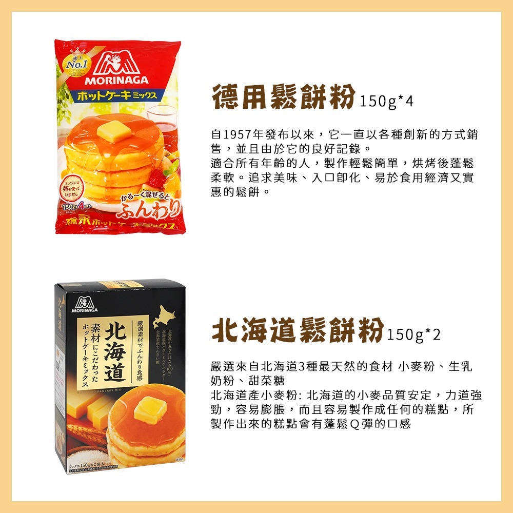 🇯🇵原裝正貨｜🇹🇼台灣寄送 森永 鬆餅粉 盒裝鬆餅粉 揉揉鬆餅粉 舒芙蕾 森永蛋糕粉 北海道鬆餅粉 薄煎鬆餅粉-細節圖4