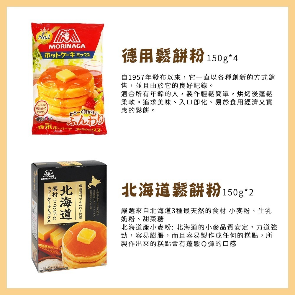 🇯🇵原裝正貨｜🇹🇼台灣寄送 森永 鬆餅粉 盒裝鬆餅粉 揉揉鬆餅粉 舒芙蕾 森永蛋糕粉 北海道鬆餅粉 薄煎鬆餅粉-細節圖4