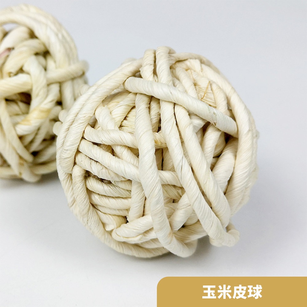🇹🇼台灣現貨 磨牙編織玩具球 草球 兔子玩具 兔子磨牙 編織球 玩具球 小寵玩具球 小寵啃咬 啃咬玩具-規格圖7