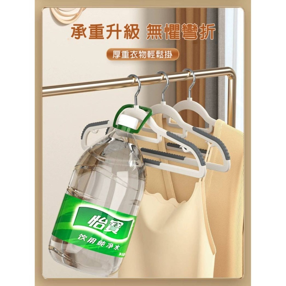 【現貨免運】無痕防滑衣架 乾濕兩用衣架 旋轉掛勾衣架 多功能衣架 不傷衣領不起包 成人衣架 衣櫃吊掛衣架 晾曬衣架 衣架-細節圖5