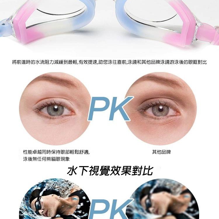 【現貨免運】兒童泳鏡 游泳眼鏡 潛水泳鏡 男童泳鏡 防霧泳鏡 高清泳鏡 平光泳鏡 游泳眼鏡  泳鏡-細節圖5